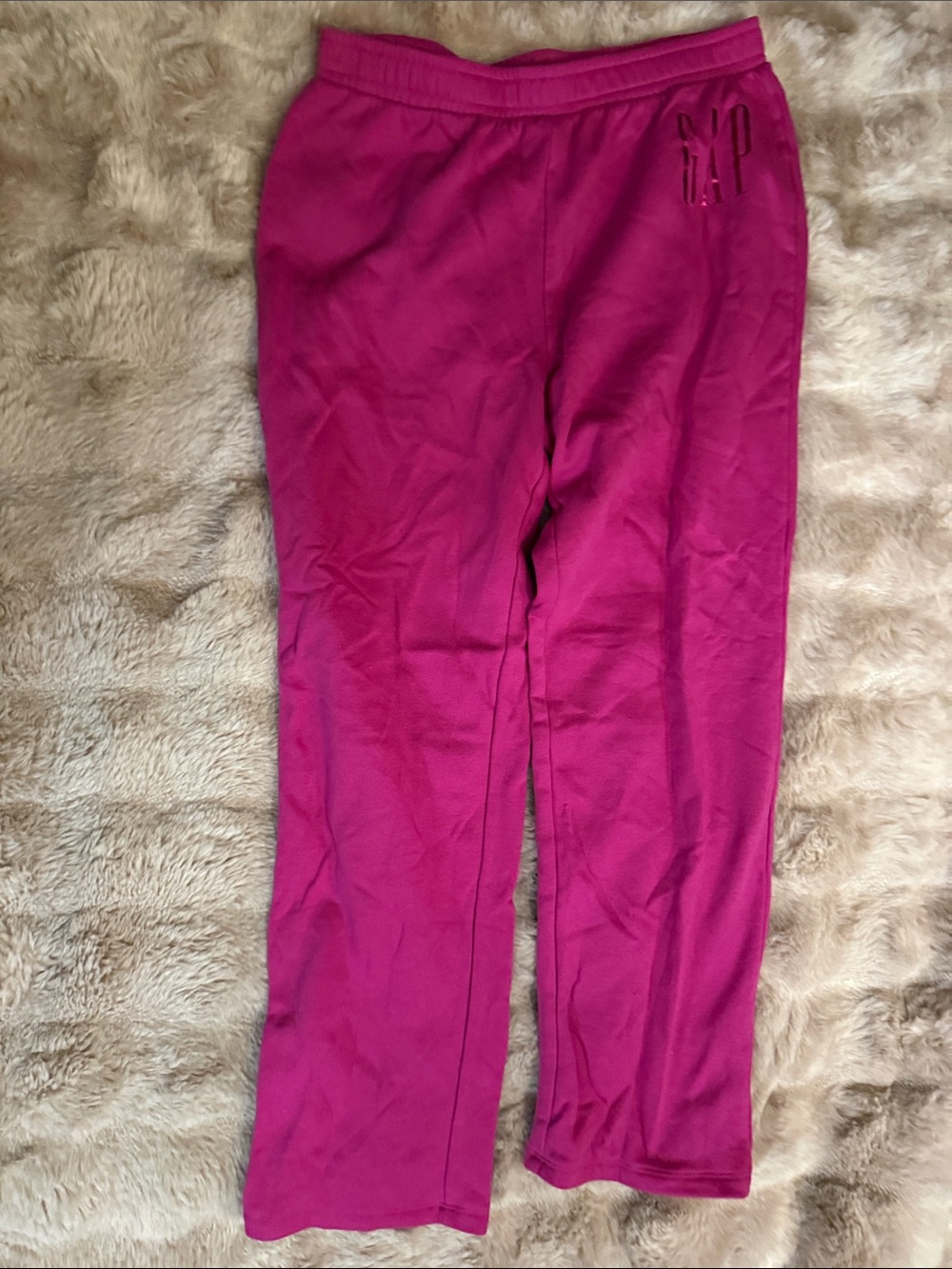 GAP Bright Fuchsia Pull-On Joggers